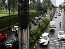 Ada Proyek LRT, Bagaimana Nasib Tiang Monorel di Kuningan?