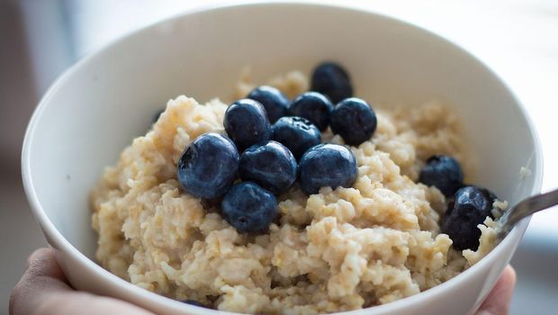 Ilustrasi oatmeal Ilustrasi oatmeal