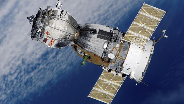 Ilustrasi Satelit Soyuz