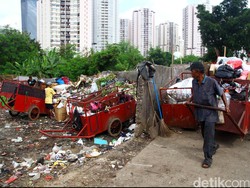 Ini Cara Dinas Kebersihan DKI Tanggulangi Sampah Saat Lebaran