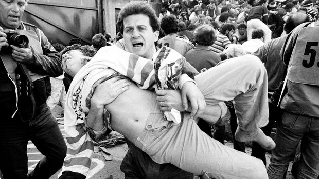 Tragedi Heysel meninggalkan duka mendalam bagi suporter Juventus.