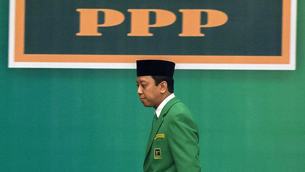 Mantan Ketum PPP Romahurmuziy menjadi tersangka kasus jual beli jabatan di Kemenag.