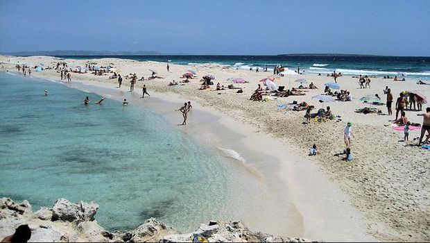 Playa de Ses Illetes, Formentera, Spain