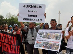Jurnalis TV Dipukul Saat Liput Pawai Obor Asian Games di Jambi