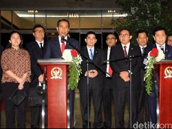 Ditemani Puan dan Yasonna, Jokowi Bahas Revisi UU KPK dengan Pimpinan DPR