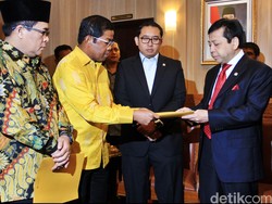 Bahas Persiapan Pilkada Golkar, ‎Idrus Marham Temui Setya Novanto di DPR