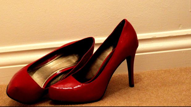 Ilustrasi Sepatu High heels