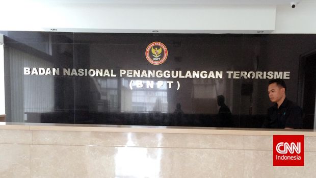 Kantor Badan Nasional Penanggulangan Terorisme (BNPT) di Sentul, Bogor, Jawa Barat. (CNN Indonesia/Rosmiyati Dewi Kandi)