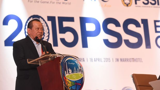 Mantan Ketua PSSI La Nyalla Mattalitti menyebut Kongres 2 November tidak sah.