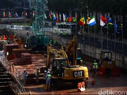 Bor Bawah Tanah MRT Akan Dioperasikan, Ini Pengalihan Arusnya
