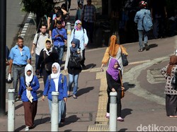 Ahok akan Lebarkan Trotoar di Sepanjang Jalan Protokol Ibu Kota