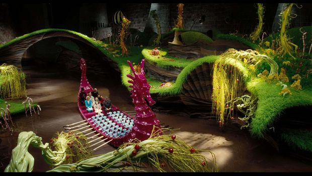 Taman Willy Wonka di Charlie and the Chocolate Factory (2005) Taman Willy Wonka di Charlie and the Chocolate Factory (2005)