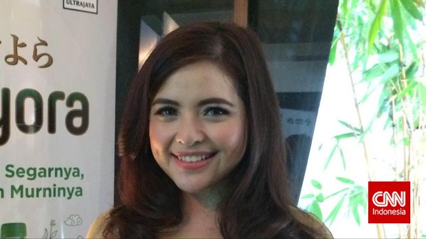 Tasya Kamila saat ditemui di kawasan Sudirman, Jakarta Pusat, Rabu (29/4).