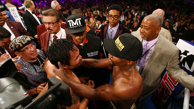 Legenda Tinju AS Dukung Mayweather Jr vs Pacquiao Jilid II