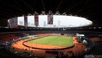 Setelah meninggalkan Stadion Lebak Bulus, Persija menggunakan Stadion Gelora Bung Karno sebagai kandang pada 2008 sampai 2016. (detikcom/Rengga Sancaya)
