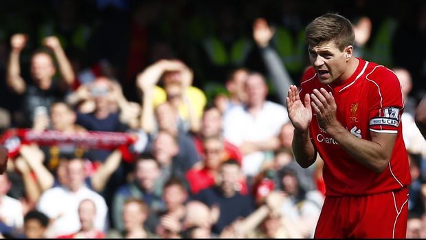 Mohamed Salah juga melampaui rekor Steven Gerrard.