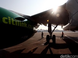 Akibat Erupsi Gunung Rinjani, Citilink Batalkan 24 Penerbangan