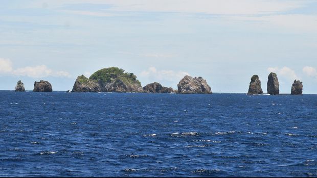 Pulau Rondo, wilayah terluar ujung barat Indonesia, Aceh, Kamis (21/5). Berkat Deklarasi Djuanda, wilayah Indonesia tak terpecah-pecah antar pulau dan teritorinya ditentukan dari pulau terluar.
