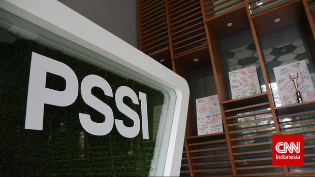 Kantor Persatuan Sepakbola Seluruh Indonesia (PSSI), Jakarta. CNN Indonesia/Adhi Wicaksono.