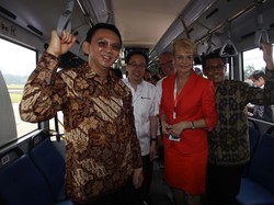 Ahok: Tidak Boleh Buat Depo LRT di Atas RTH!