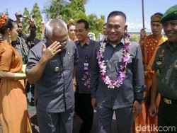 Kunjungi Sebatik, Menhan: Patok Batas Negara akan Dipasang Chip