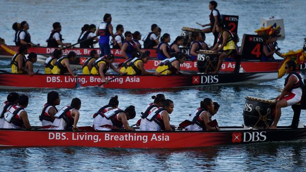 Tim perahu naga Indonesia kerap tampil di SEA Games.