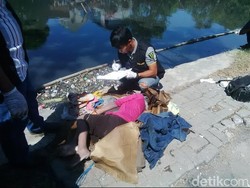 Mayat Perempuan Dalam Karung Ditemukan Mengambang di Sungai