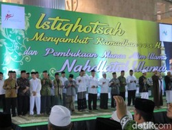 Presiden Jokowi Hadiri Istighotsah PBNU di Masjid Istiqlal