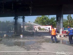 Kebakaran SPBU di Banda Aceh, Saat Warga Sedang Isi BBM