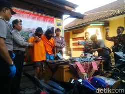 Begal Motor Beraksi di 14 TKP Diringkus