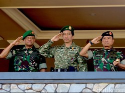 Apresiasi Demonstrasi Tempur, Jokowi Yakin TNI Sulit Dikalahkan Musuh