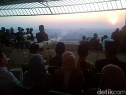 Begini Suasana Pemantauan Hilal di Semarang