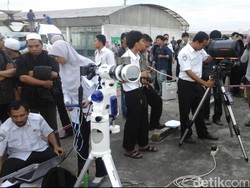 Pukul 17.40 Wita, Hilal Belum Terlihat di Makassar