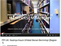 PPI Inggris Buat Kampanye Supaya Difabel Berani Kuliah ke Luar Negeri