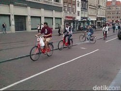 Tradisi Gowes Sepeda di Amsterdam yang Mendarah Daging, Sehat dan Irit