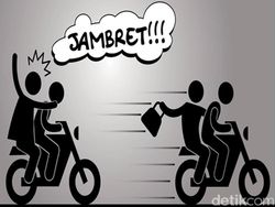 Aksi Heroik Pria di Bali Tabrakkan Diri ke Penjambret demi Selamatkan Tas Korban