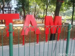 Pak Ahok, Taman di Menteng Ini Dirusak Tangan Jahil