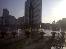 Soal Pot Bunga Cantik di Bundaran HI, Wagub Djarot: untuk Sambut HUT DKI