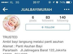 Akun Jual Bayi Murah yang Bikin Geram di Media Sosial