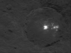 Ada Titik Cahaya Misterius di Planet Ceres, Bukti Kehidupan Lain?