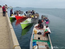 Polres Pangkep Amankan 5 Kapal Nelayan yang Memuat Puluhan Ikan Sunu