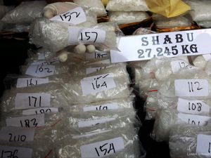 Mabes Polri Bekuk Sindikat Narkoba Malaysia-Makassar, 11 Kg Sabu Disita