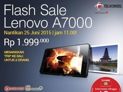 Lenovo A7000 Kembali Hadir di Lazada Besok, 25 Juni 2015!