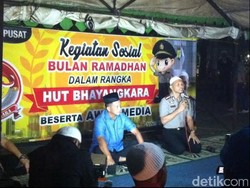 Hadiri Sahur on The Road di Monas, Kapolda Cerita Soal Lalin di Ibu Kota