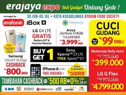 Siap-siap, Erajaya Expo di Kota Kasablanka kembali gelontorkan smartphone harga murah