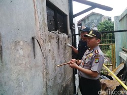 Polisi Amankan Sejumlah Material dari Kantor Komnas PA yang Terbakar