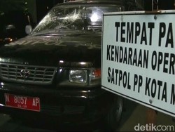 Enam Anggota Satpol PP Luka Saat Penertiban PKL di Malang