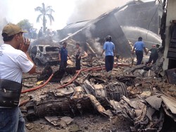 5 Jenazah Korban Hercules Jatuh Sudah di RS Adam Malik