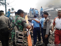 350 Personel Polri Bantu Penanganan Jatuhnya Hercules
