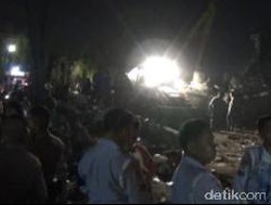 Malam ini Evakuasi Terus Dilakukan, Begini Kondisi di Lokasi